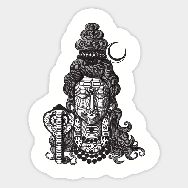 shiva Sticker by vaicitriya